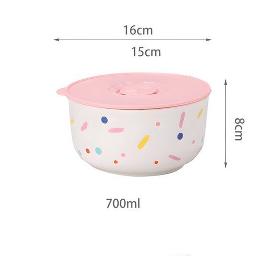 Metal Tupperware Set - 3 Pcs	